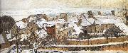 Winter, Camille Pissarro